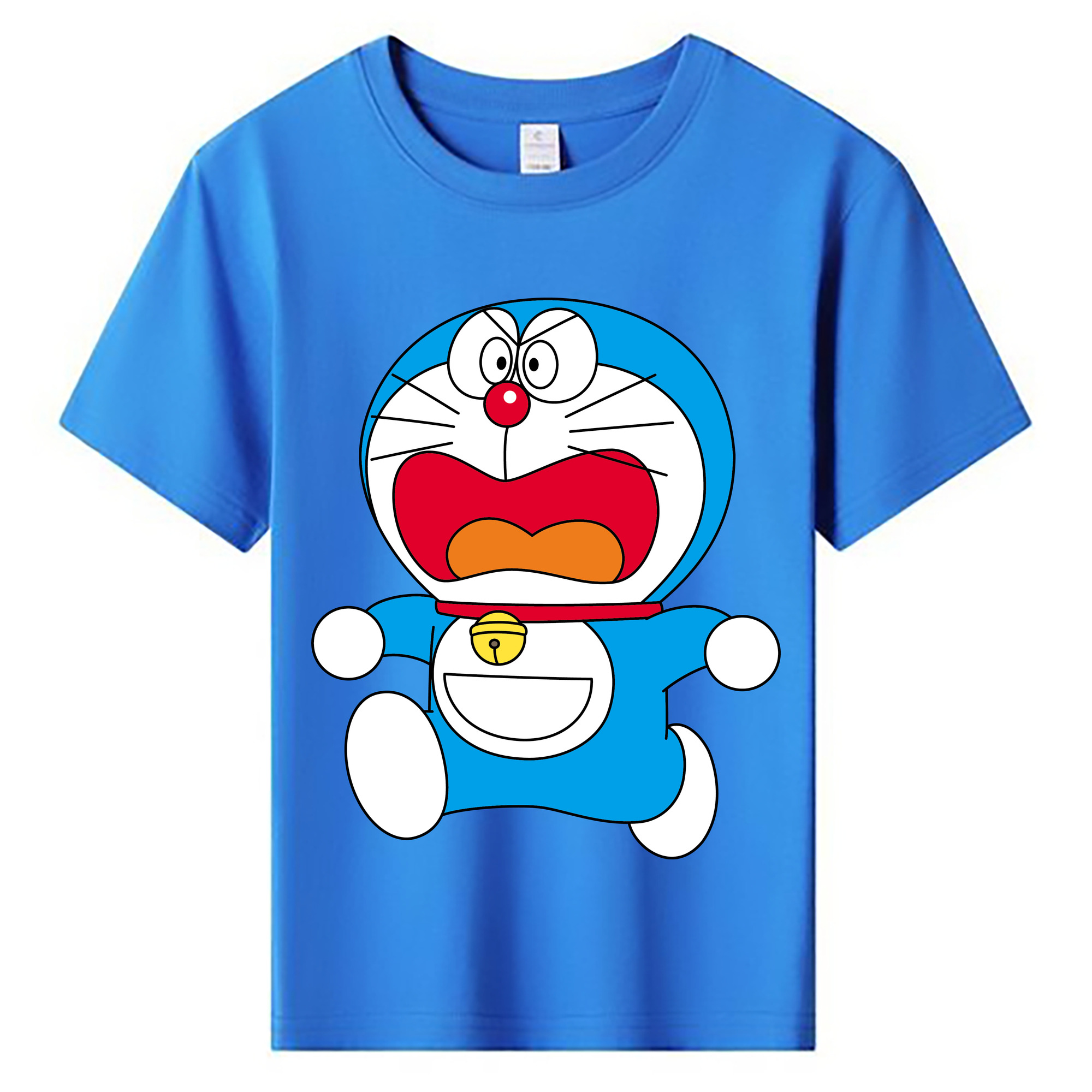 （画像用） ドラえもん Doraemon 綿100％キッズTシャツ（フロントプリント）
